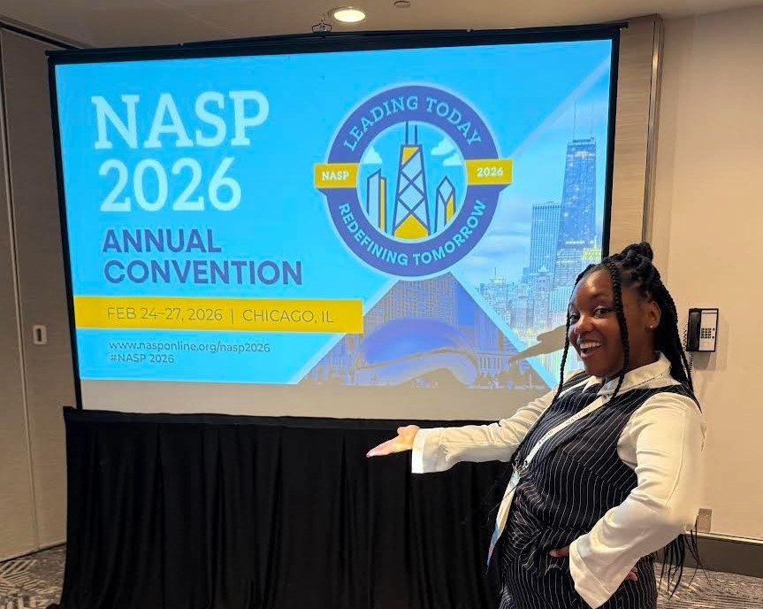 Dr. Tamara Starling at the NASP 2026 Annual Convention in Chicago